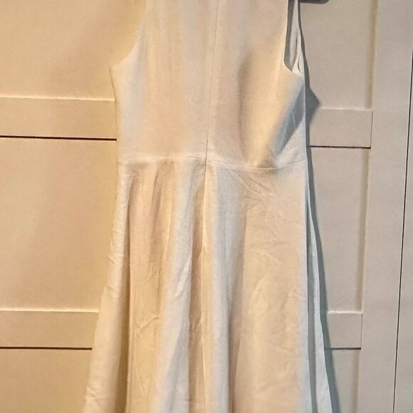 Dress the Population Catalina Off White Sleeveless Fit & Flare Cocktail Dress XL - Picture 4 of 4